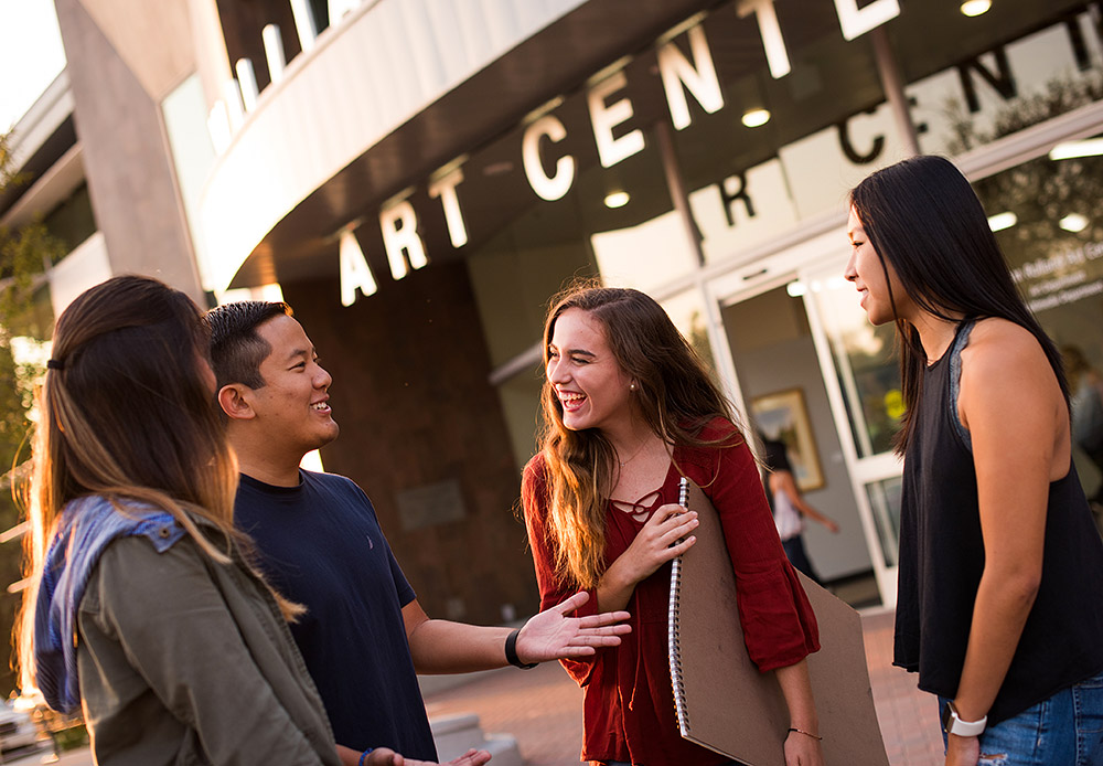 Students at Art Center